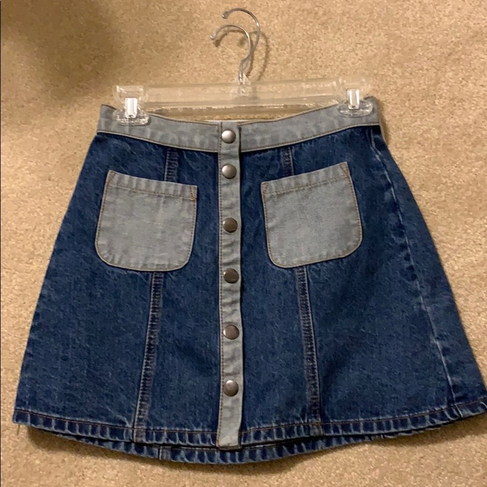 BDG denim skirt size 0